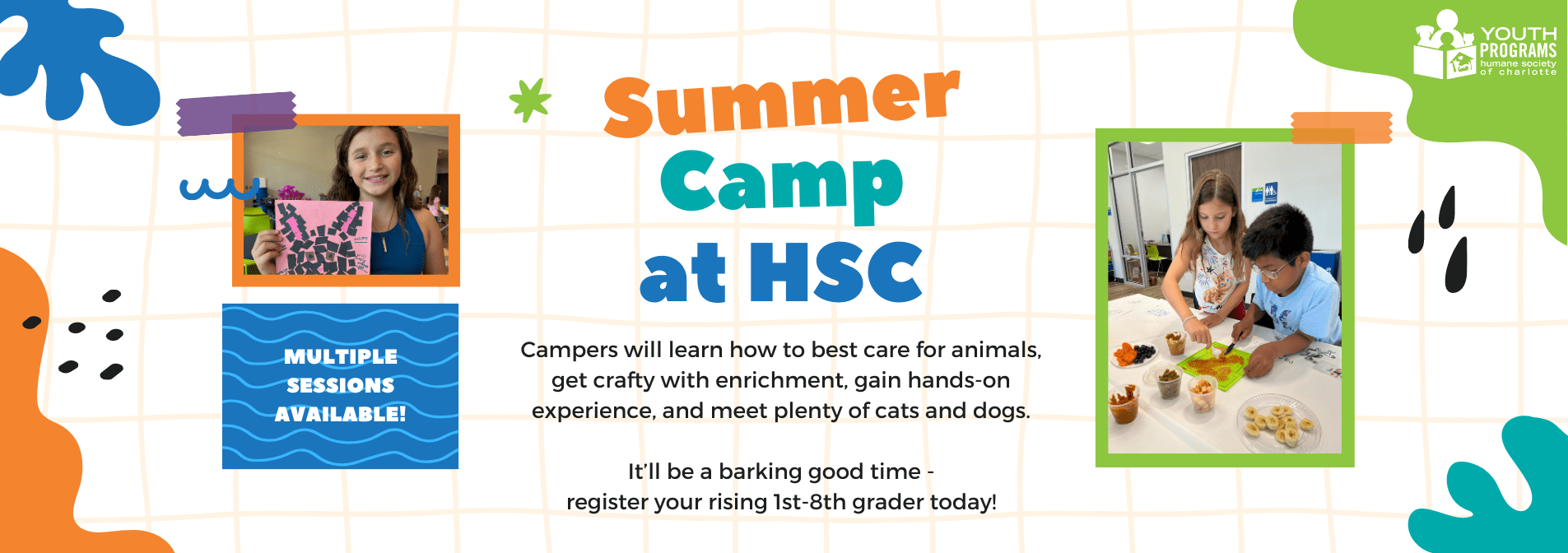 Camps at HSC Humane Society of Charlotte